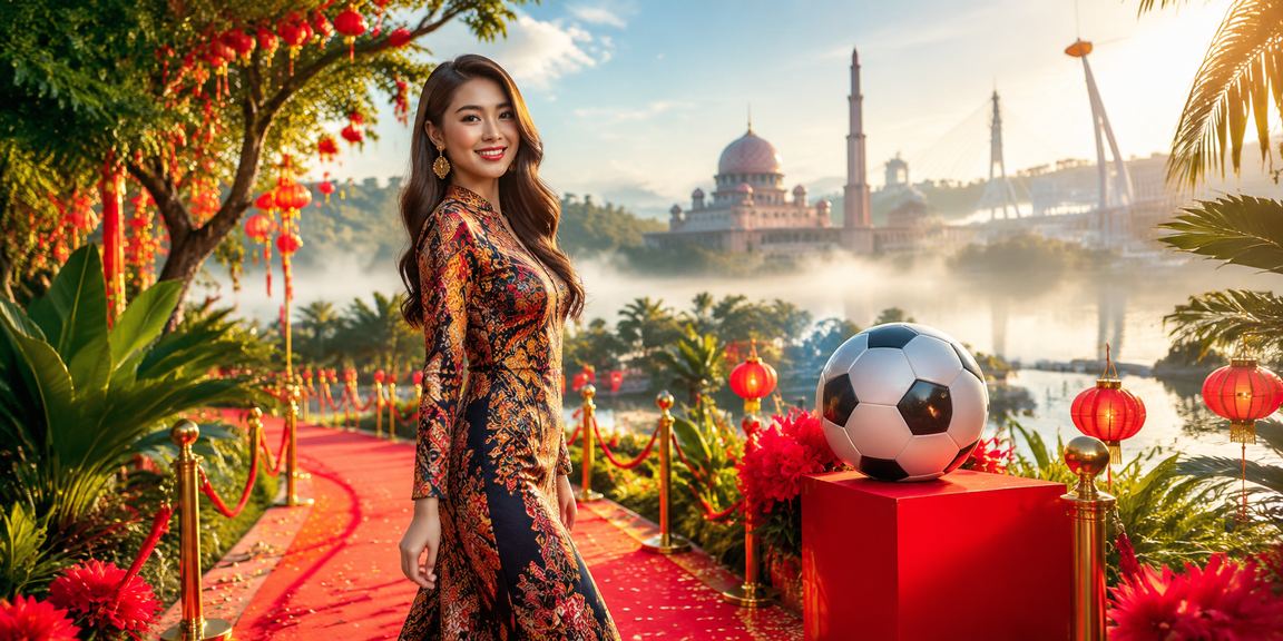 Pertaruhan bola sepak Sukan Maya surga88 di Putrajaya dengan rekaan batik Malaysia